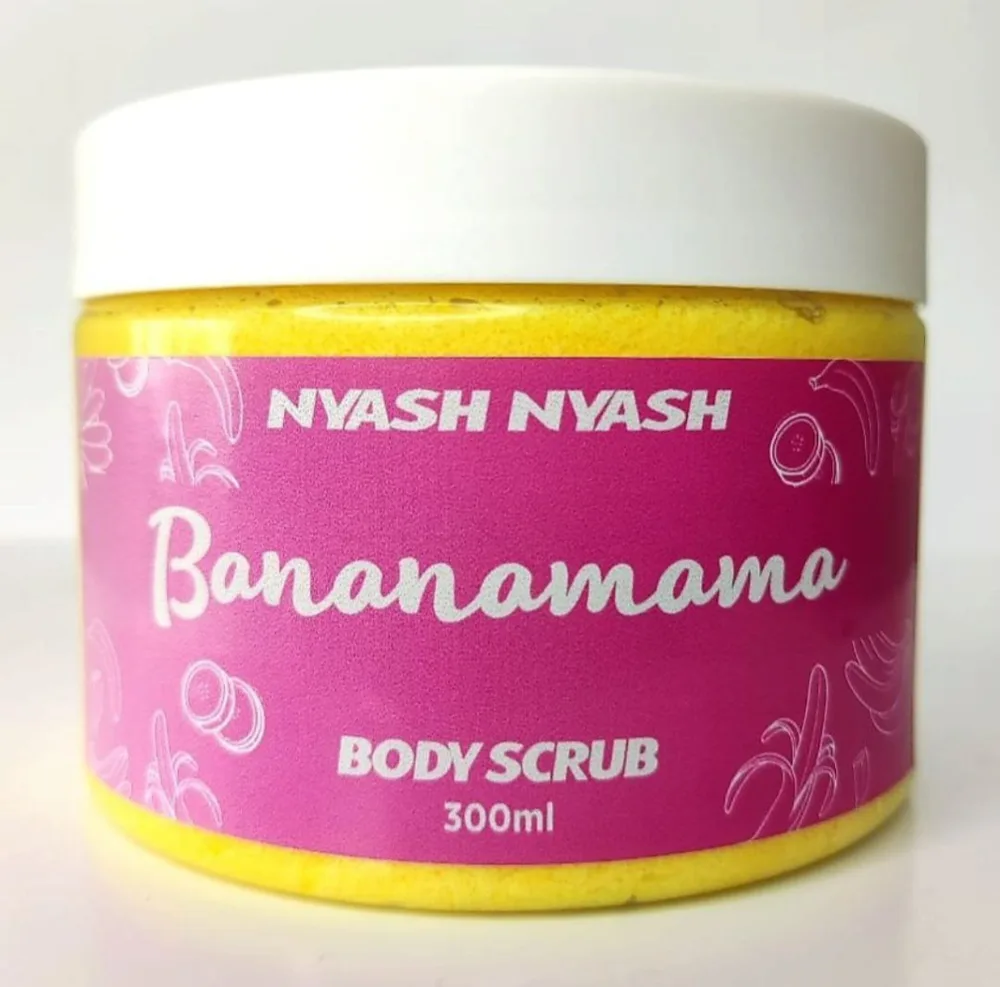 NYASH NYASH Скраб для тела BANANAMAMA сахарный