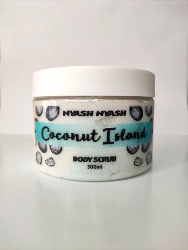 NYASH NYASH Скраб для тела COCONUT ISLAND сахарный