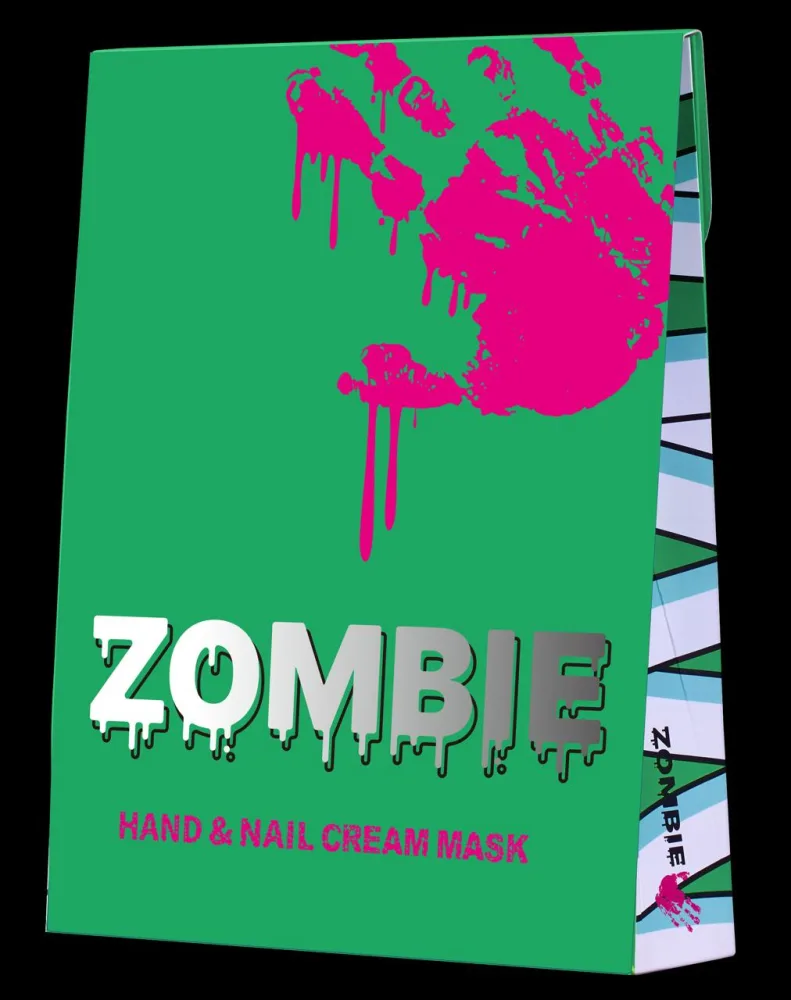 OSKIN НАБОР Маска-перчатки для рук КРЕМОВАЯ Zombie Hand&Nail Mask, 4 шт*14 мл