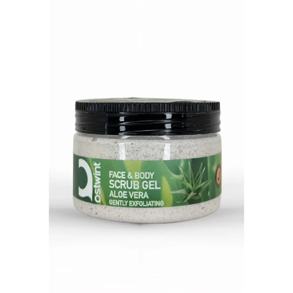 OSTWINT PROFESSIONAL Скраб для лица и тела с алоэ вера FACE&BODY SCRUB ALOE VERA мягко отшелушивающий