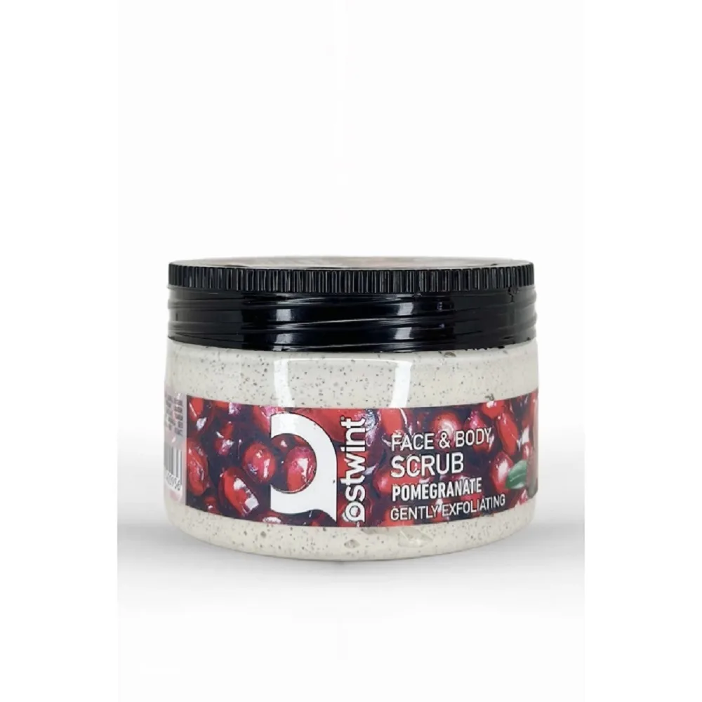 OSTWINT PROFESSIONAL Скраб для лица и тела с гранатом FACE&BODY SCRUB POMEGRANATE мягко отшелушивающий