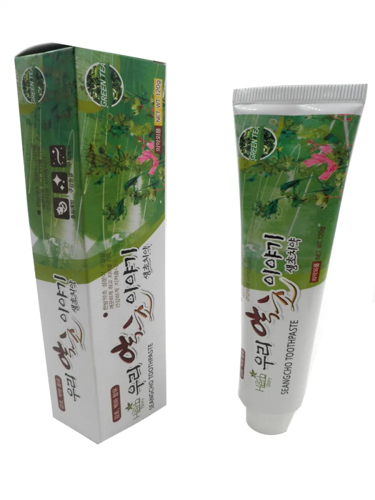 OUR HERB STORY Зубная паста ЗЕЛЕНЫЙ ЧАЙ Green Tea Toothpaste