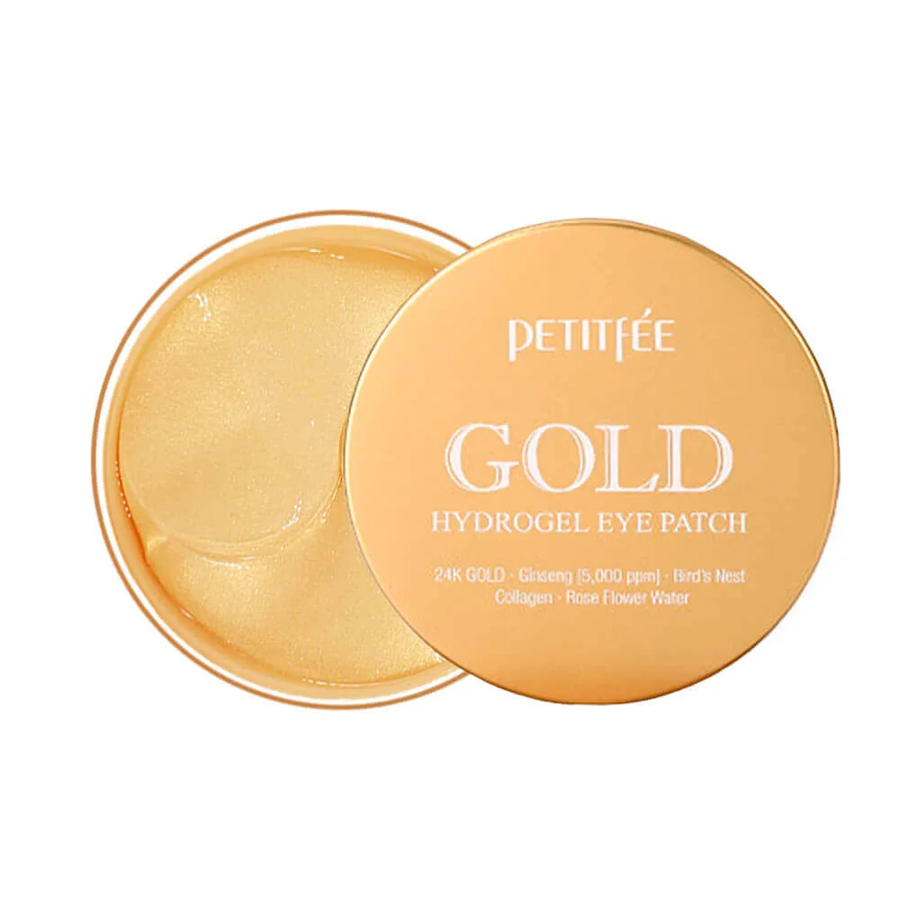 PETITFEE Гидрогелевые патчи для век с женьшенем и коллагеном Petitfee Gold Hydrogel Eye Patch