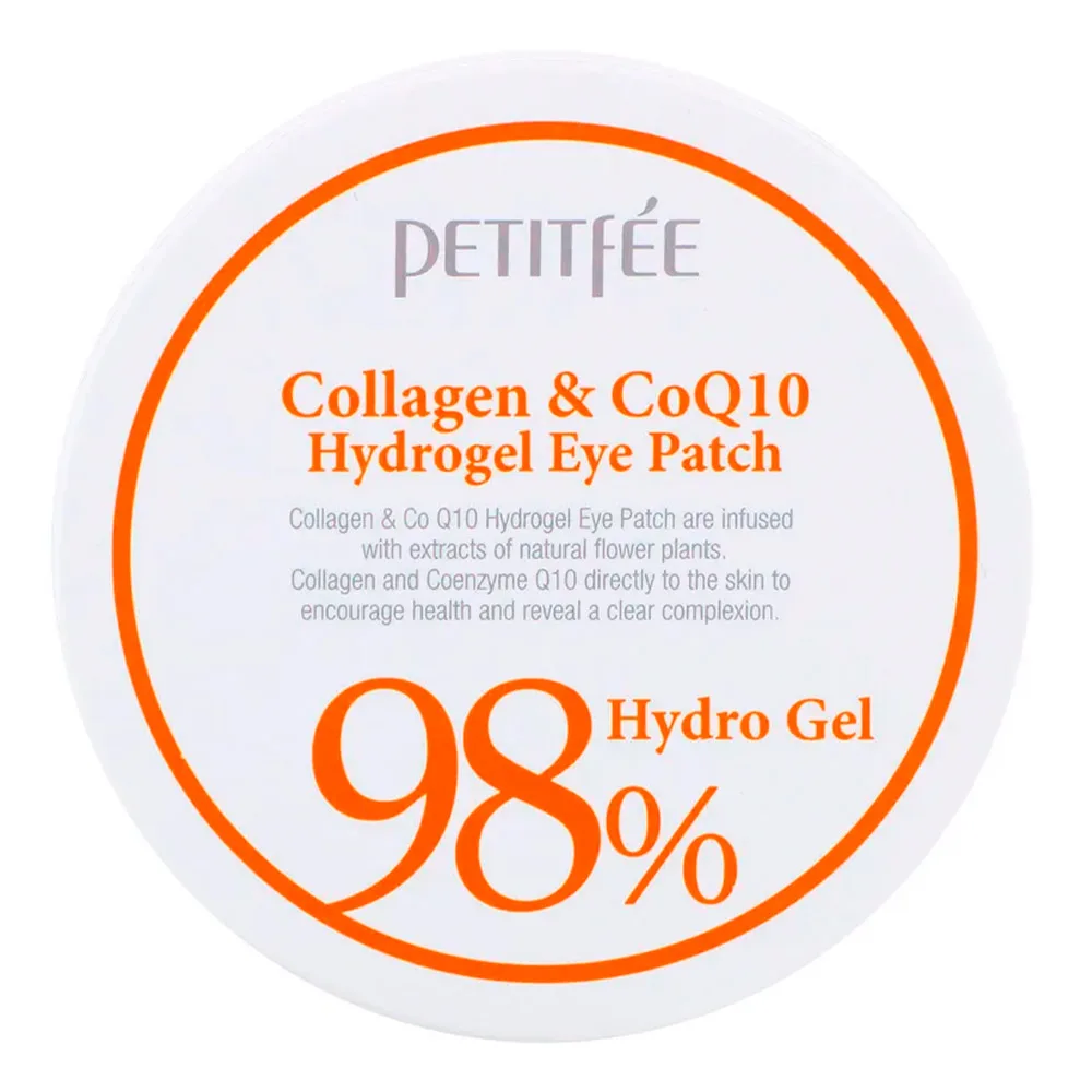 PETITFEE Патчи гидрогелевые для глаз КОЛЛАГЕН и КОЭНЗИМ Collagen & CoQ10 98% Hydrogel Eye Patch