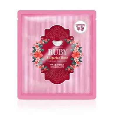 PETITFEE & KOELF НАБОР Гидрогелевая маска для лица РУБИН/БОЛГАРСКАЯ РОЗА Ruby & Bulgarian Rose