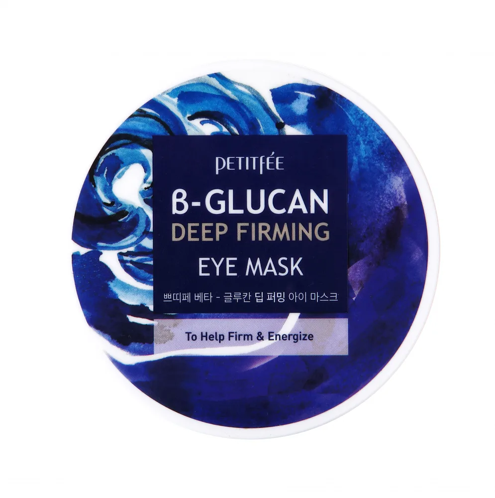 PETITFEE & KOELF Тканевые патчи для глаз БЕТА-ГЛЮКАН β-Glucan Deep Firming Eye Mask