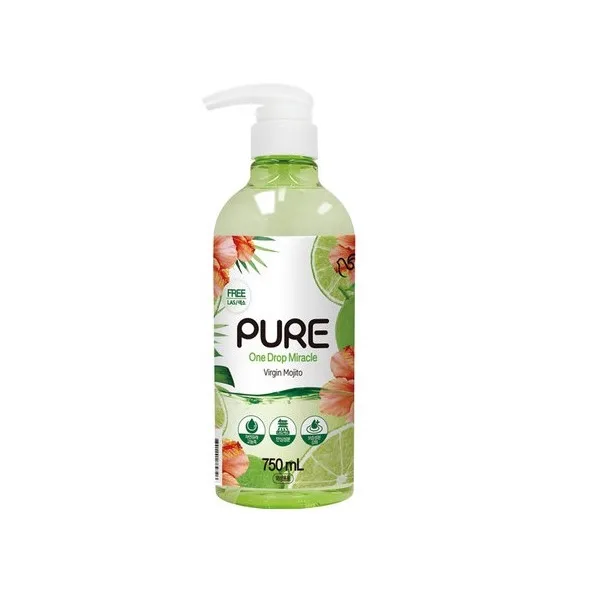 PIGEON Средство для мытья посуды концентрированное МОХИТО Pure Virgin Mojito
