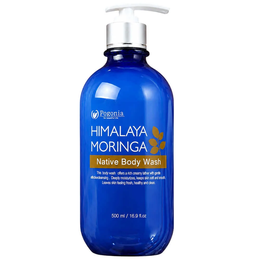 POGONIA Гель для душа с растительными экстрактами Pogonia Himalaya Moringa Native Body Wash