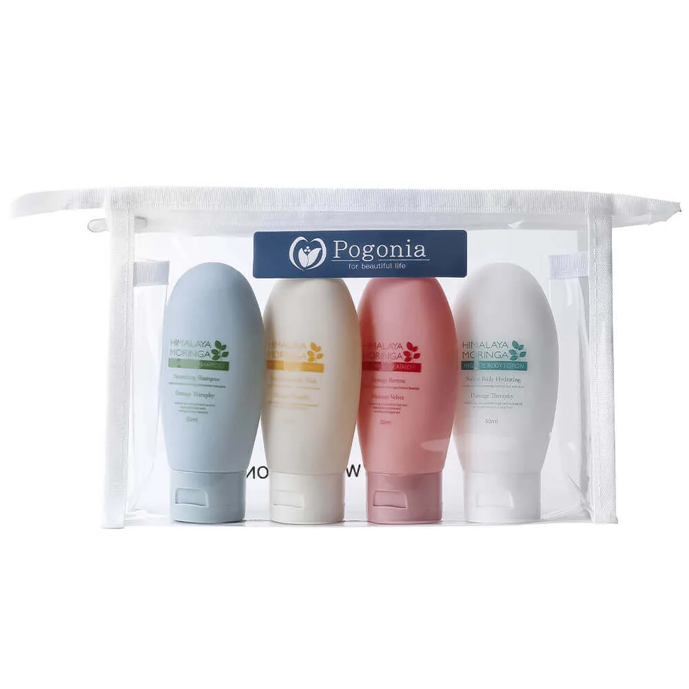 POGONIA Набор миниатюр с маслом моринги Pogonia Travel Kit