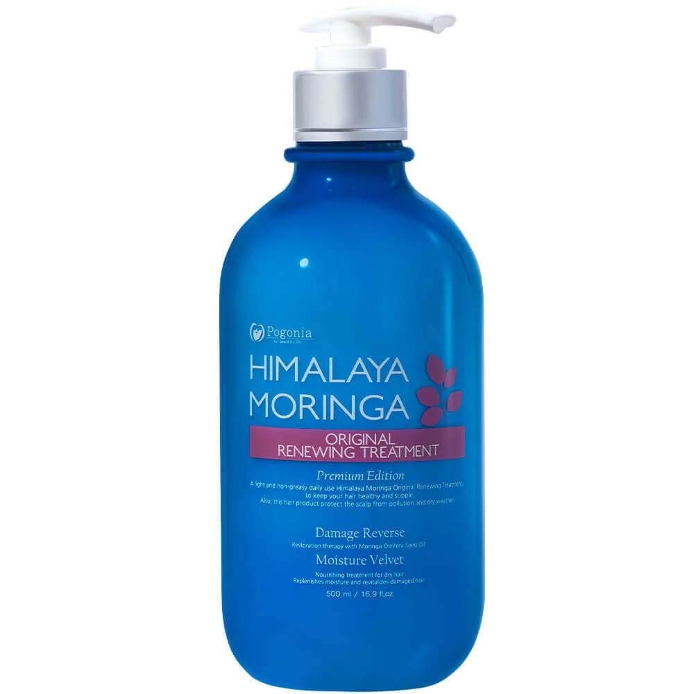 POGONIA Восстанавливающий кондиционер с маслом моринги Pogonia Himalaya Moringa Original Renewing Treatment