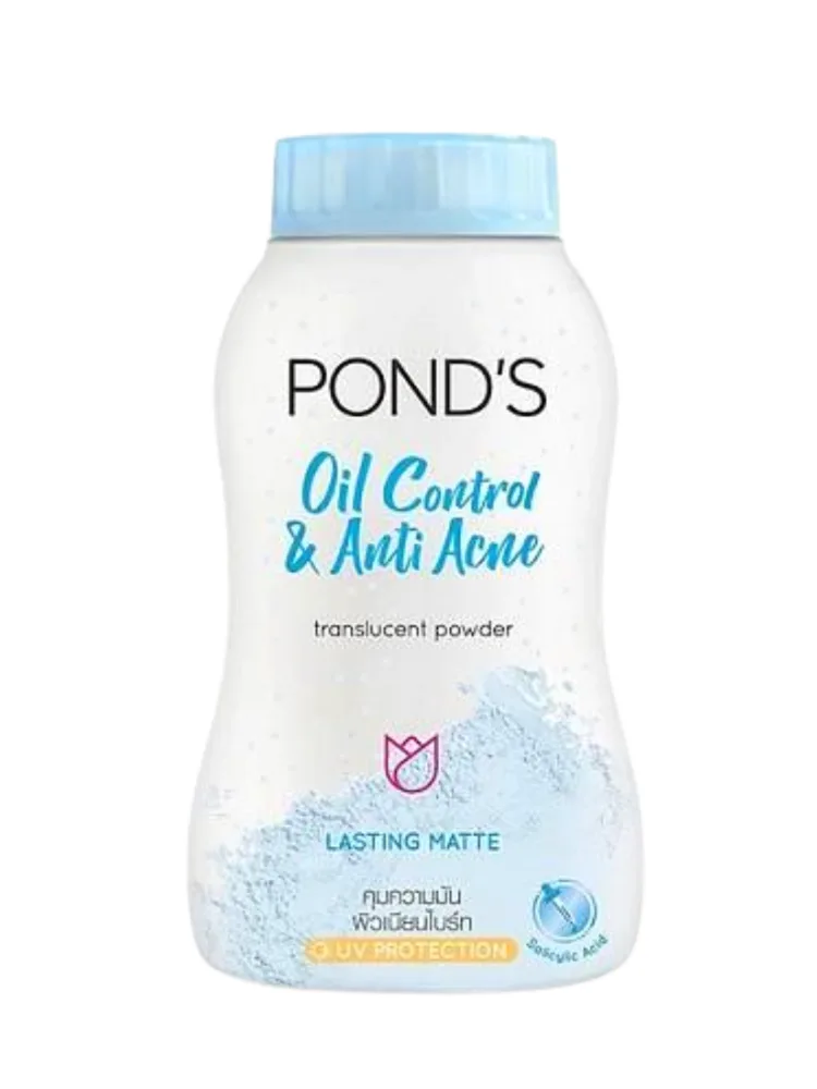 POND'S Пудра для лица ПОЛУПРОЗРАЧНАЯ для жирной и проблемной кожи Pond's Oil Control & Anti Acne Translucent
