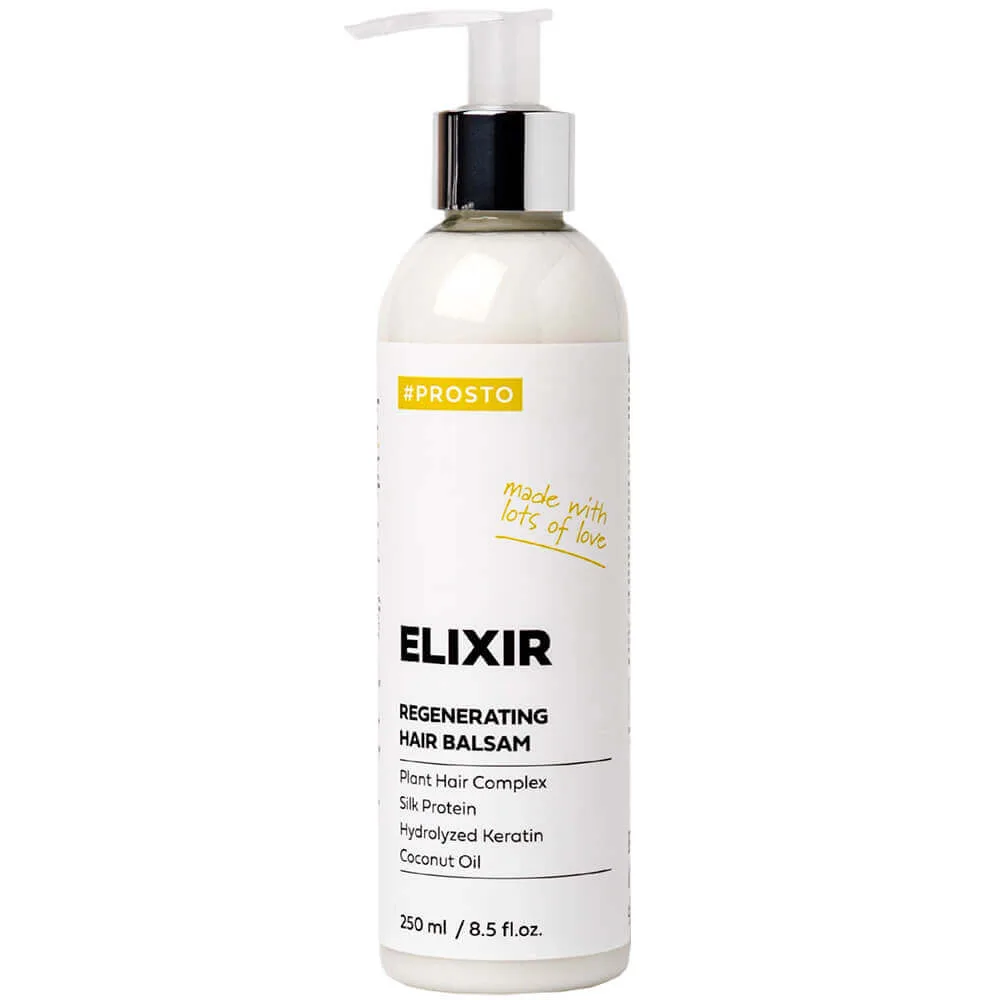 PROSTO Cosmetics Питательный бальзам-маска для сухих и жёстких волос PROSTO ELIXIR Regenerating Hair Balsam