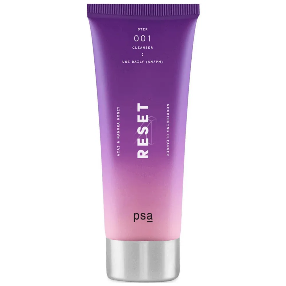 PSA Очищающее средство для сияния кожи PSA Reset Acai & Manuka Honey Nourishing Cleanser