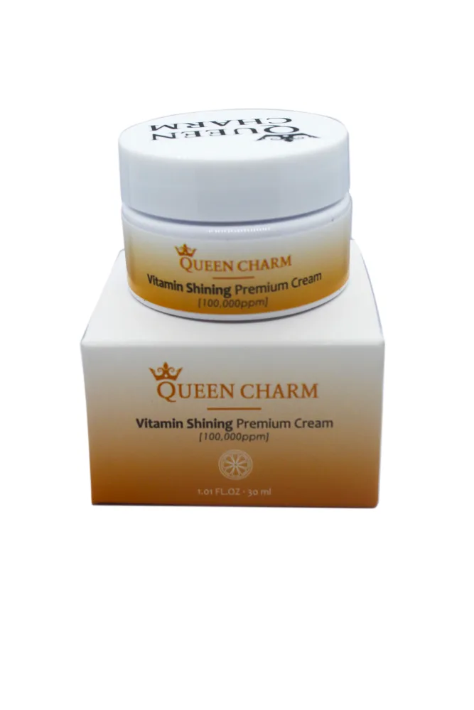 QUEENCHARM Крем для лица придающий сияние ВИТАМИН С 10% Vitamin Shining Premium Cream