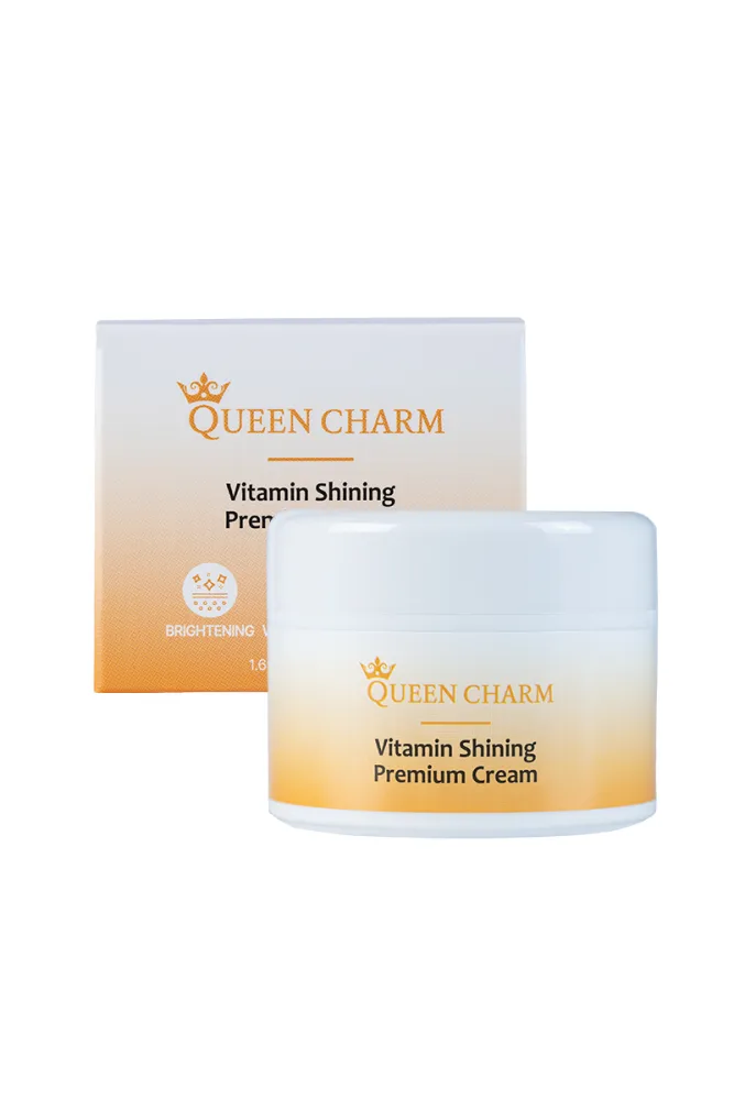 QUEENCHARM Крем для лица ВИТАМИНИЗИРОВАННЫЙ для сияния кожи Premium Shining Vitamin Cream