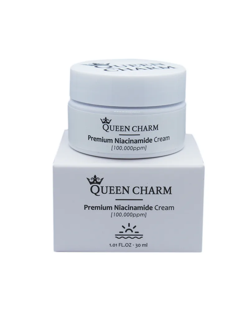 QUEENCHARM Крем для лица выравнивающий тон НИАЦИНАМИД 10% Premium Niacinamide Cream