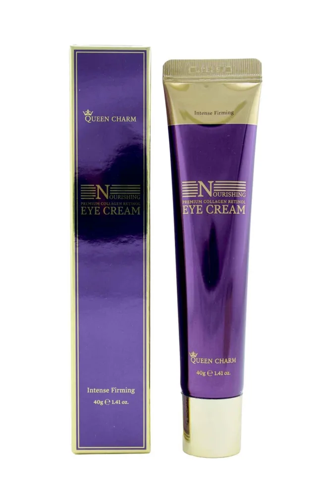 QUEENCHARM Крем для век питательный КОЛЛАГЕН И РЕТИНОЛ Nourishing Premium Collagen