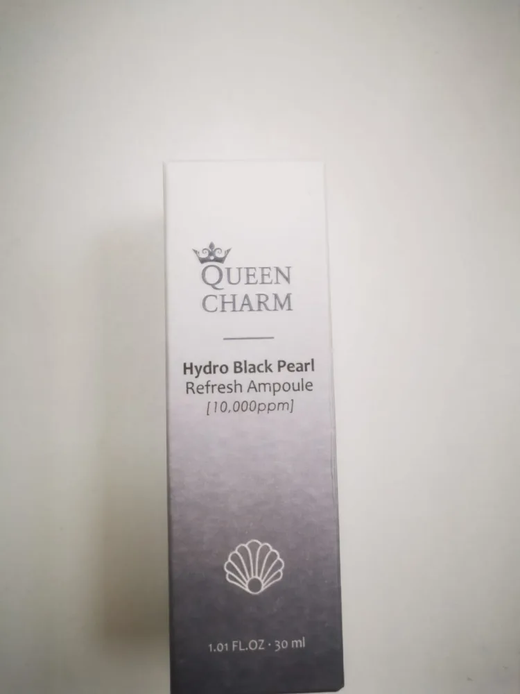 QUEENCHARM Сыворотка для лица ЧЁРНЫЙ ЖЕМЧУГ увлажняющая омолаживающая ампульная