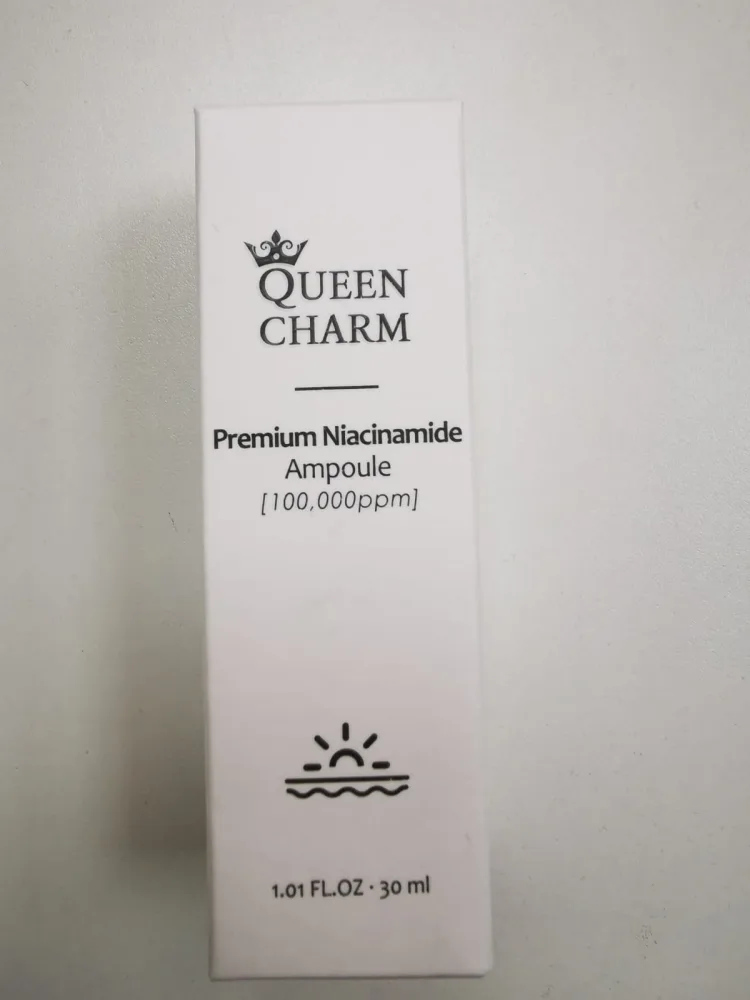 QUEENCHARM Сыворотка для лица НИАЦИНАМИД 10% для выравнивания тона ампульная