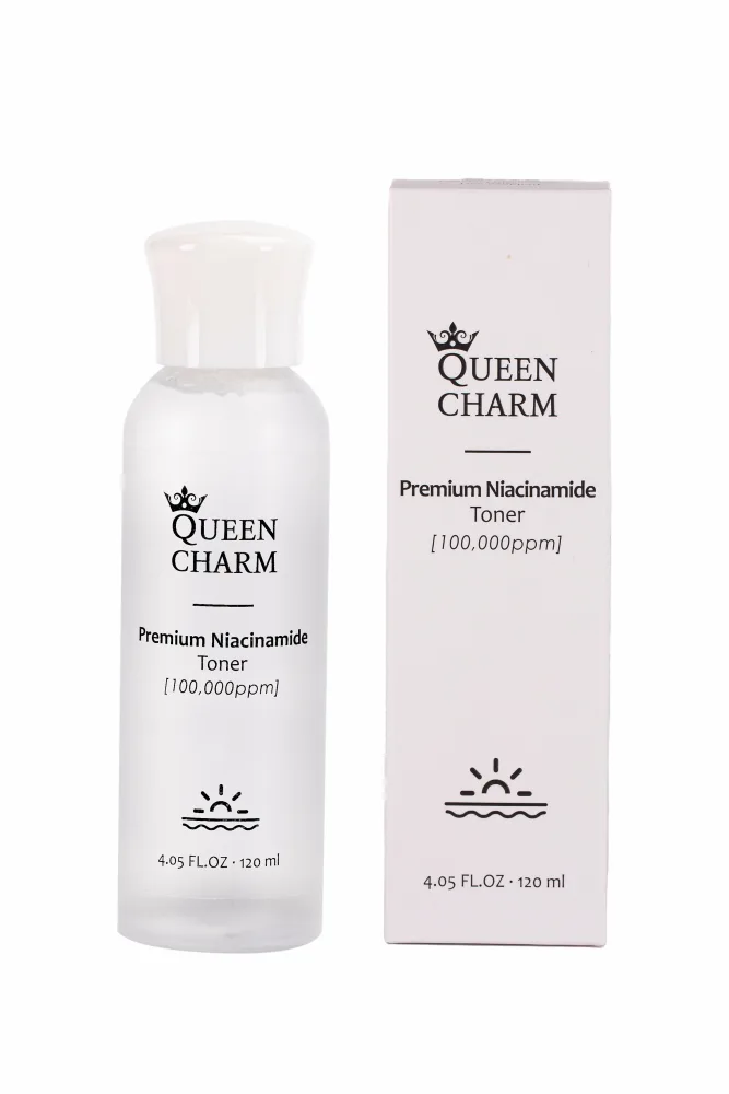 QUEENCHARM Тонер для лица НИАЦИНАМИД 10% выравнивающий тон Premium Niacinamide Toner