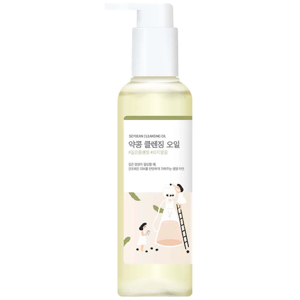 ROUND LAB Питательное гидрофильное масло с чёрной соей Round Lab Soybean Cleansing Oil