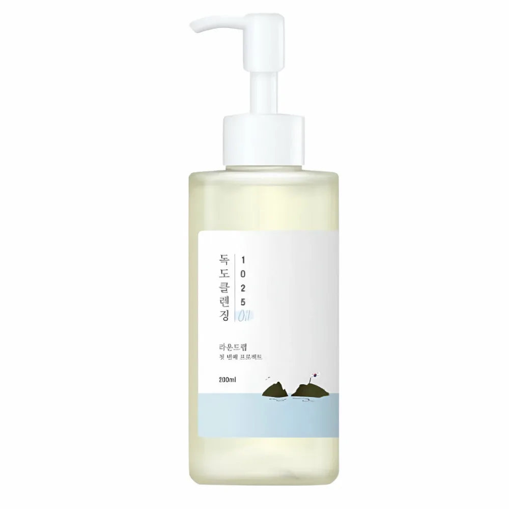 ROUND LAB Лёгкое гидрофильное масло с морской водой Round Lab 1025 Dokdo Cleansing Oil