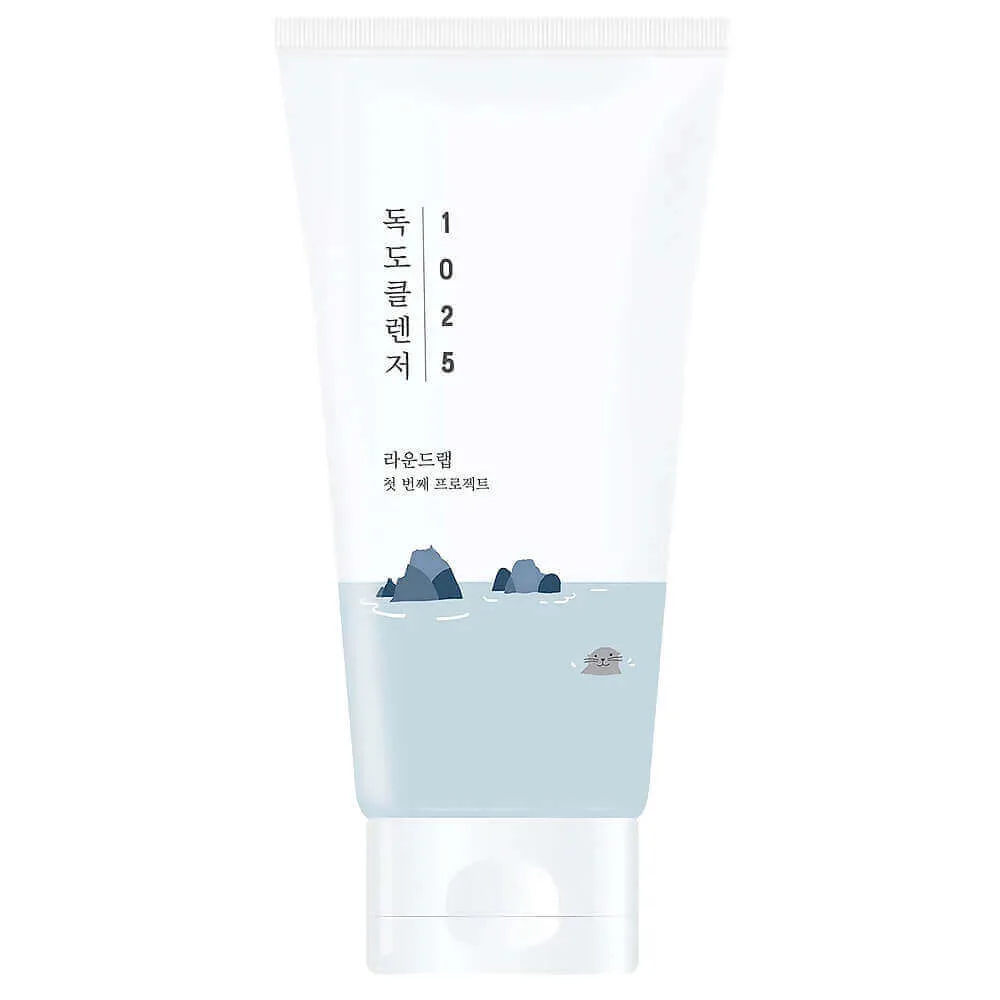 ROUND LAB Мягкая пенка для умывания с морской водой Round Lab 1025 Dokdo Cleanser