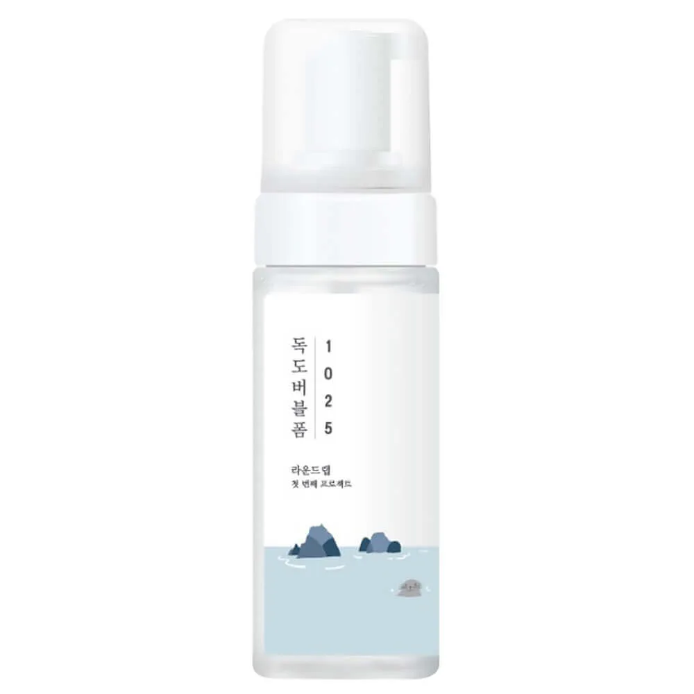 ROUND LAB Очищающая пузырьковая пенка с морской водой Round Lab 1025 Dokdo Bubble Foam