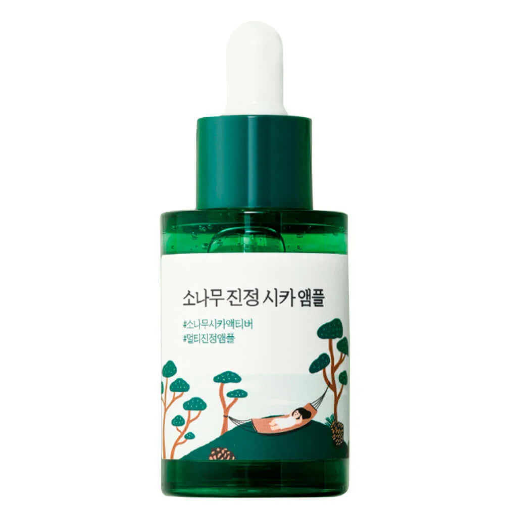 ROUND LAB Ампула с экстрактами сосны и центеллы для проблемной кожи Round Lab Pine Calming Cica Ampoule