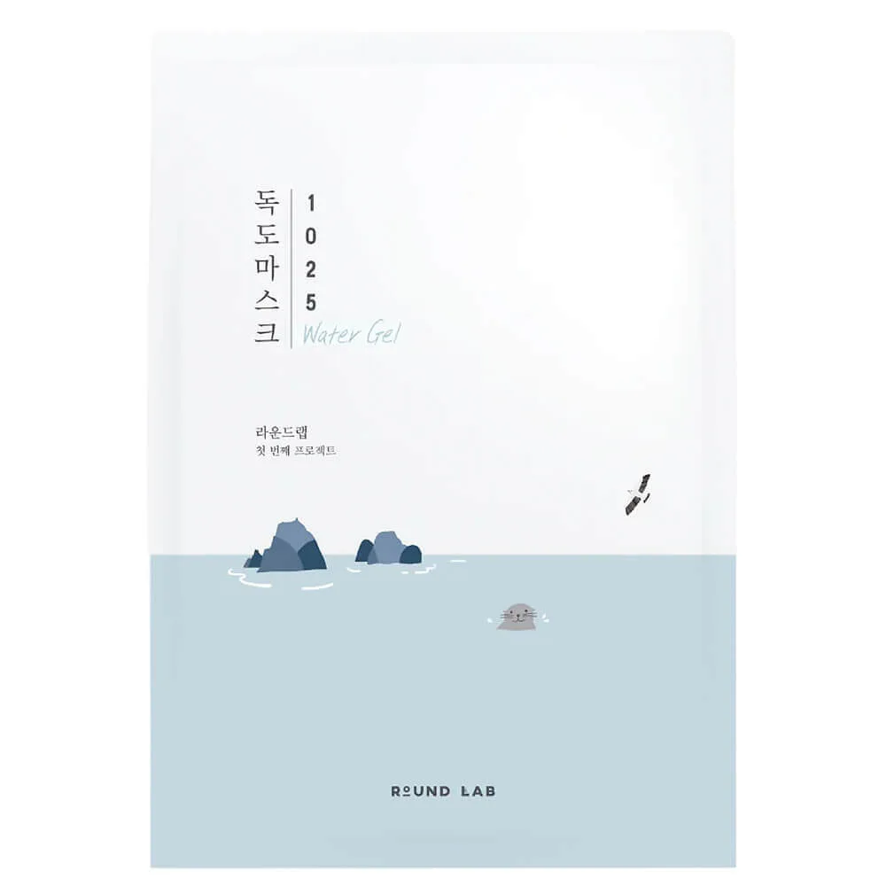 ROUND LAB Ультратонкая маска для глубокого увлажнения Round Lab 1025 Dokdo Hydrating Water Gel Mask Sheet