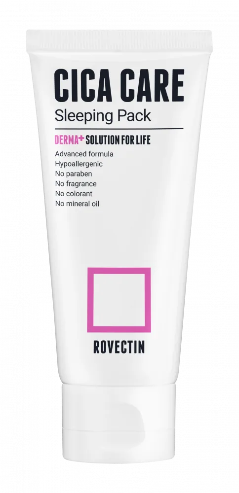 ROVECTIN Ночная цика-маска Rovectin Cica Care Sleeping Pack