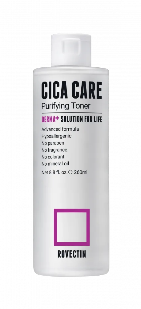ROVECTIN Цика-тонер для проблемной и чувствительной кожи Rovectin Skin Essentials Cica Care Purifying Toner