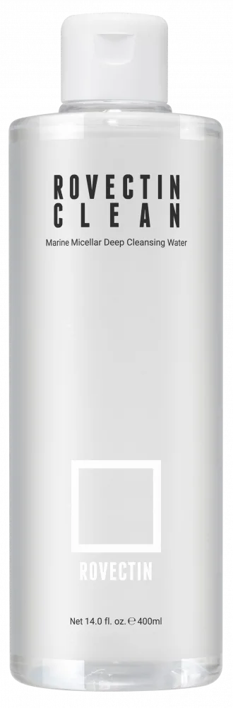 ROVECTIN Жидкость для снятия макияжа Clean Micellar Marine Deep Cleansing Water