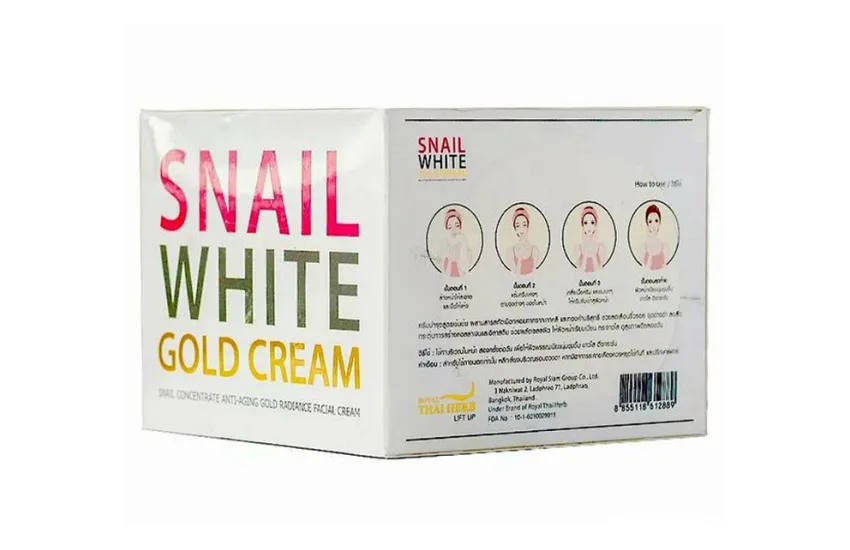 ROYAL THAI HERB Крем-лифтинг для лица МУЦИН УЛИТКИ антивозрастной Snail White Gold Cream