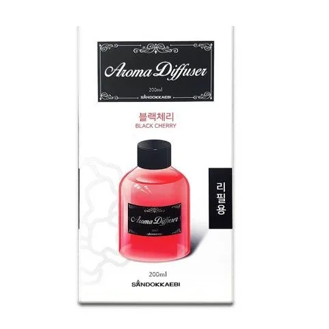 SANDOKKAEBI Жидкий освежитель воздуха ЧЕРЕШНЯ Aroma Diffuser сменный флакон