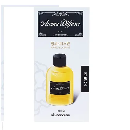 SANDOKKAEBI Жидкий освежитель воздуха МАНГО/ЖАСМИН Aroma Diffuser сменный флакон