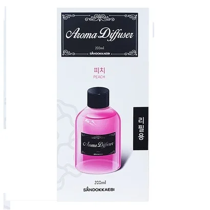 SANDOKKAEBI Жидкий освежитель воздуха ПЕРСИК Aroma Diffuser сменный флакон