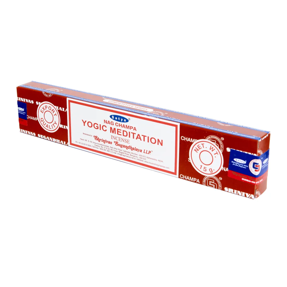 SATYA Благовония ЙОГА МЕДИТАЦИЯ Satya Yogic meditation Incense