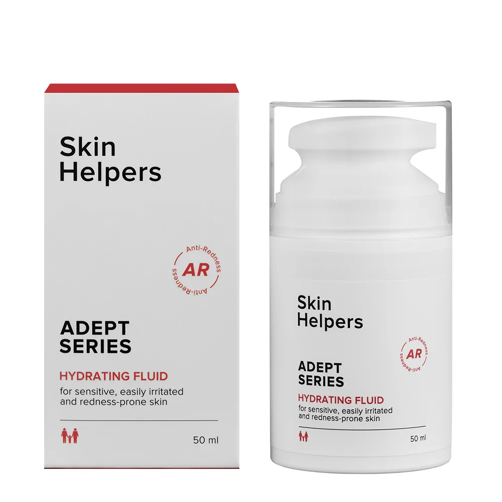 SKIN HELPERS Флюид для лица УВЛАЖНЯЮЩИЙ Adept Series