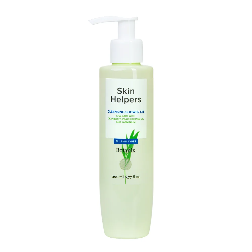 SKIN HELPERS Масло для душа ОЧИЩАЮЩЕЕ Botanix