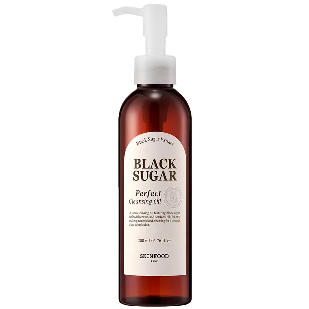 Skinfood Очищающее гидрофильное масло с чёрным сахаром Skinfood Black Sugar Perfect Cleansing Oil