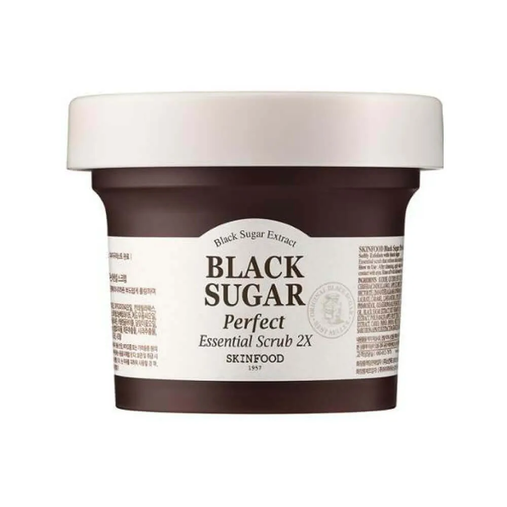 Skinfood Скраб для лица с чёрным сахаром Skinfood Black Sugar Perfect Essential Scrub 2X