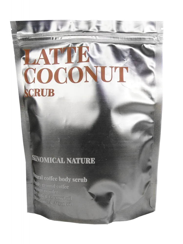 SKINOMICAL Скраб для тела КОФЕЙНЫЙ/ЛАТТЕ и КОКОС Skinomical Nature Latte Coconut Scrub