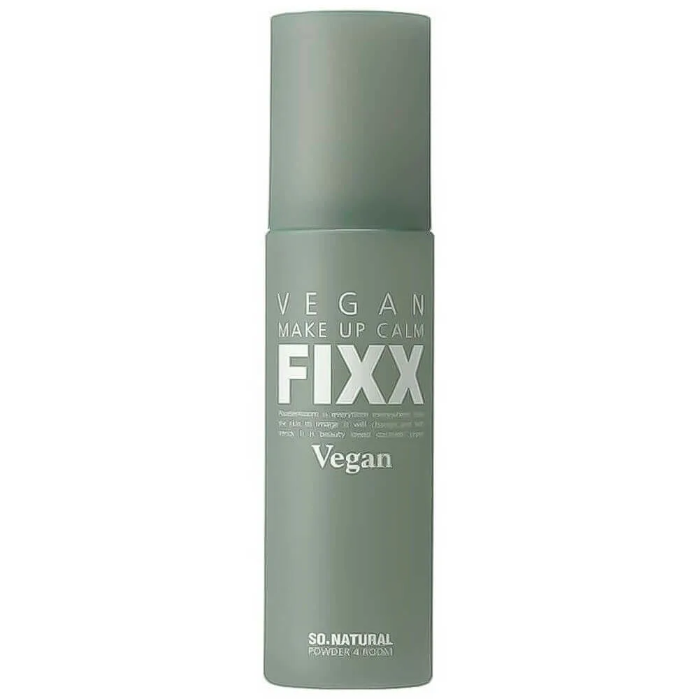 So Natural Фиксатор макияжа на основе центеллы So Natural Vegan Make Up Calm Fixx