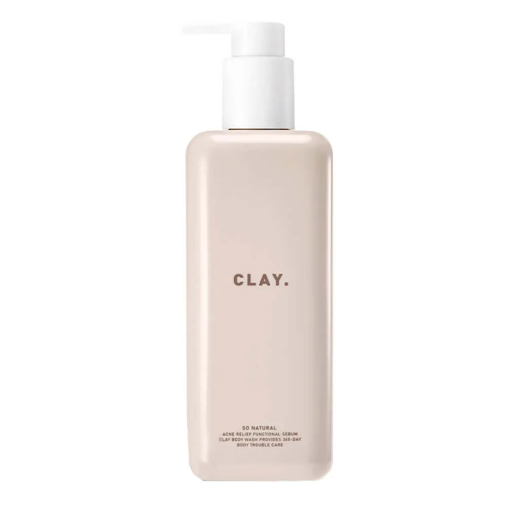So Natural Гель для душа с глиной против акне на теле So Natural Green Clay Acne Body Wash