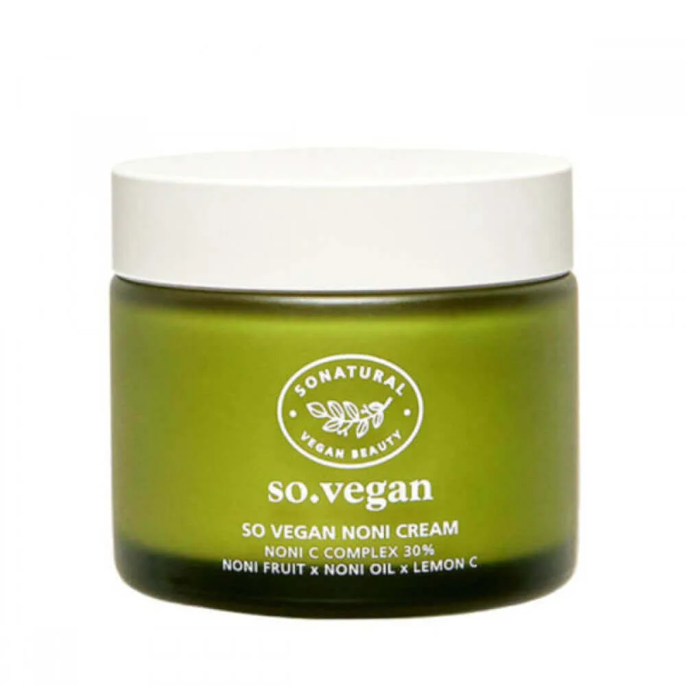 So Natural Веганский увлажняющий крем с экстрактом нони So Natural So.Vegan Noni Cream