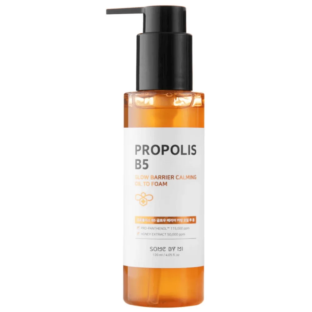 SOME BY MI Масло-пенка для сияния кожи с прополисом Some By Mi Propolis B5 Glow Barrier Calming Oil To Foam