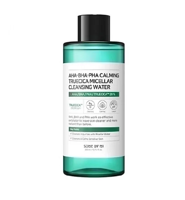 SOME BY MI Мицеллярная вода успокаивающая КИСЛОТЫ / ЦЕНТЕЛЛА АЗИАТСКАЯ Some By Mi AHA-BHA-PHA Calming Truecica Micellar Cleansing Water