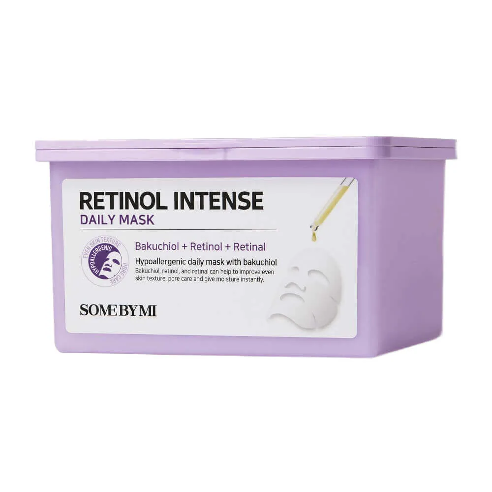 SOME BY MI Набор омолаживающих тканевых масок с ретинолом Some By Mi Retinol Intense Daily Mask
