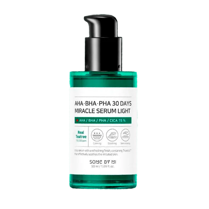 SOME BY MI Облегчённая кислотная сыворотка Some By Mi AHA BHA PHA 30 Days Miracle Serum Light